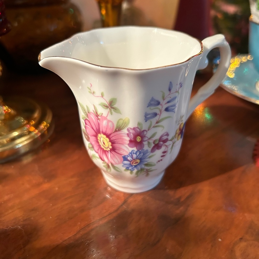 Vintage Royal Grafton Floral Fine Bone China Creamer